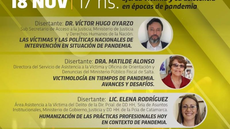 IX Jornadas Nacionales de Oficinas de Asistencia a la Víctima del Delito