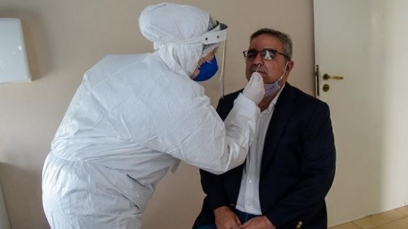 Jalil se sometió a un nuevo hisopado preventivo