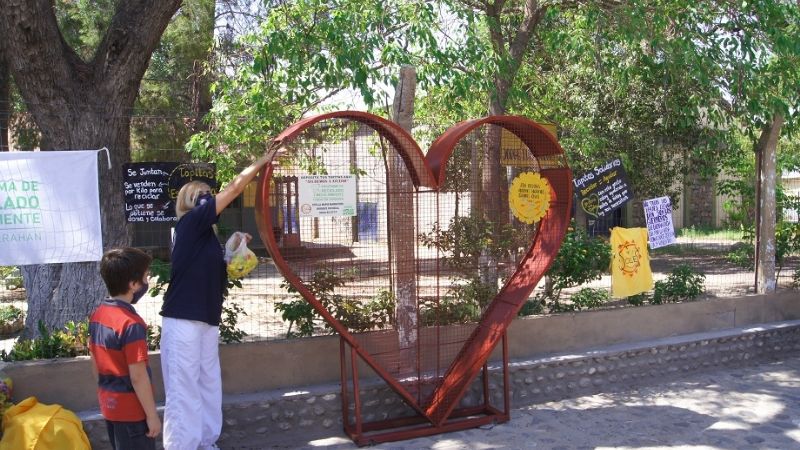 Inauguran un corazón solidario en Miraflores