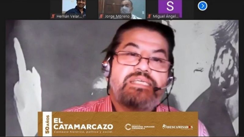 Charla virtual a 50 años del “Catamarcazo”