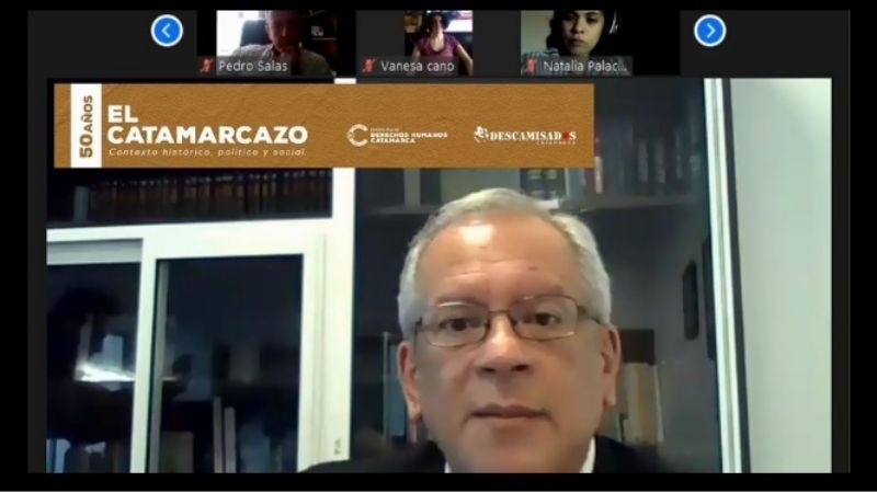 Charla virtual a 50 años del “Catamarcazo”