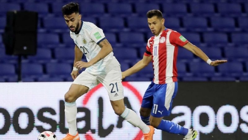Argentina empató 1 a 1 con Paraguay, en La Bombonera