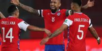 INTRATABLE, Arturo Vidal hizo los dos goles de los chilenos.