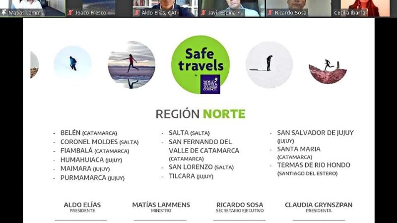 Cuatro municipios de Catamarca recibieron el sello Safe Travel