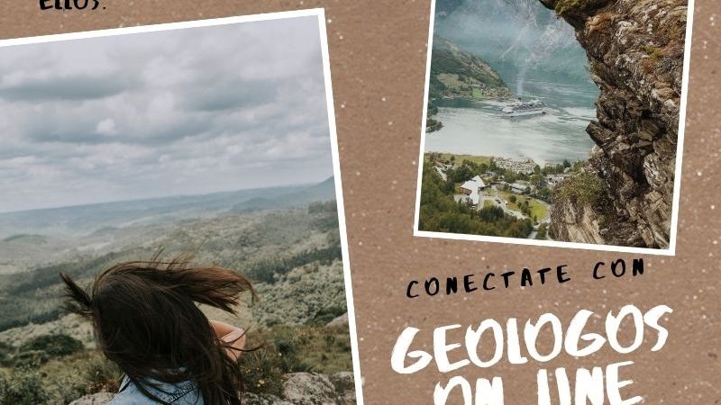 Geólogos en línea para promocionar la carrera que se dicta en la UNCA