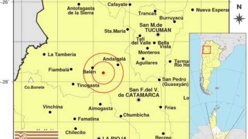 Dos temblores en las últimas horas