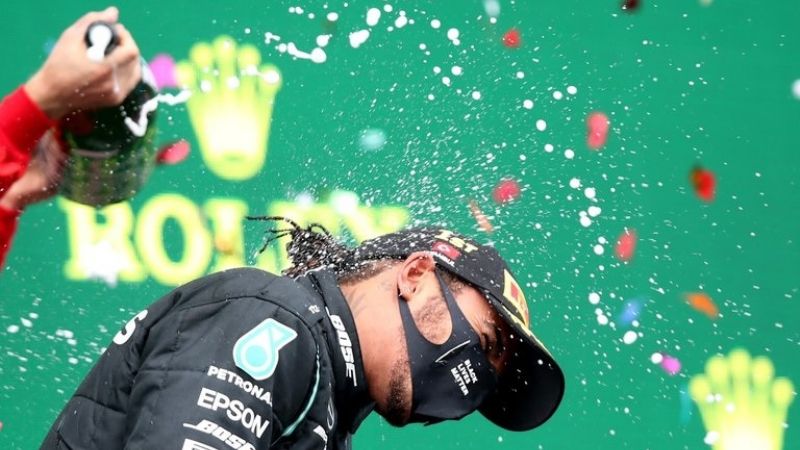 Hamilton ganó en Turquía y conquistó su 7mo. título mundial