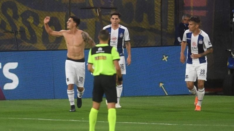 Talleres dejó a Boca sin invicto y sin la punta