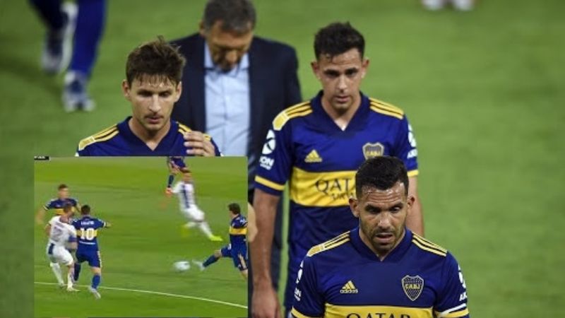 Era “roja” para Tevez... ¡y contra un excompañero!