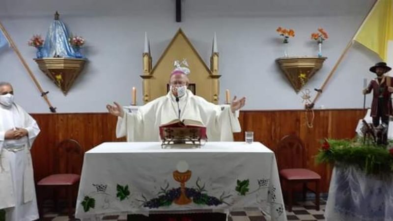 La comunidad de Monte Potrero celebró jubilosa las Bodas de Oro de su templo
