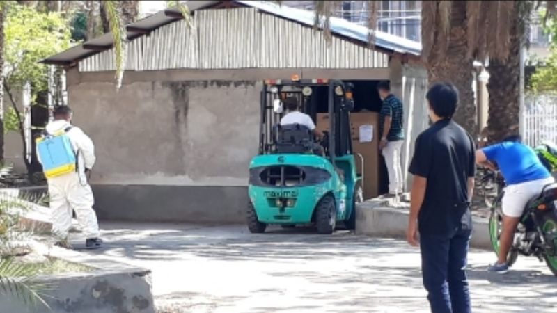 Nueva cabina de bioseguridad para el Hospital de Niños