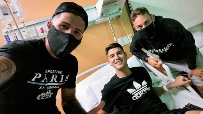 Tras buena evolución, Palacios fue dado de alta