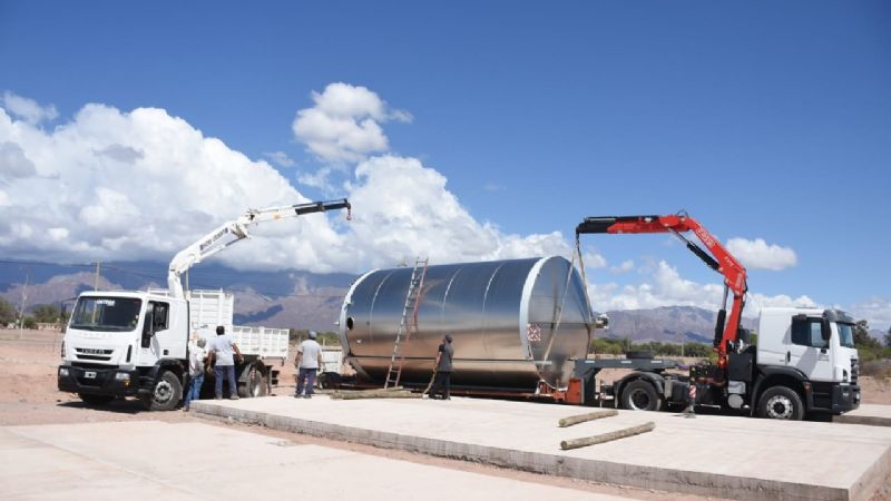 Avanzan las obras en la planta concentradora de mosto
