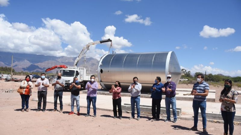 Avanzan las obras en la planta concentradora de mosto