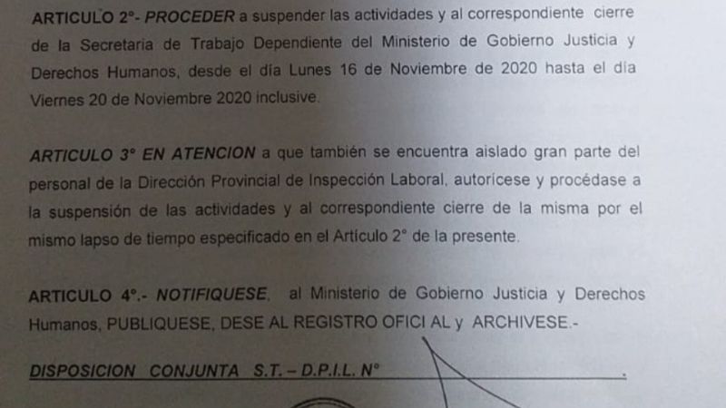 Otra semana sin atención en Inspección Laboral