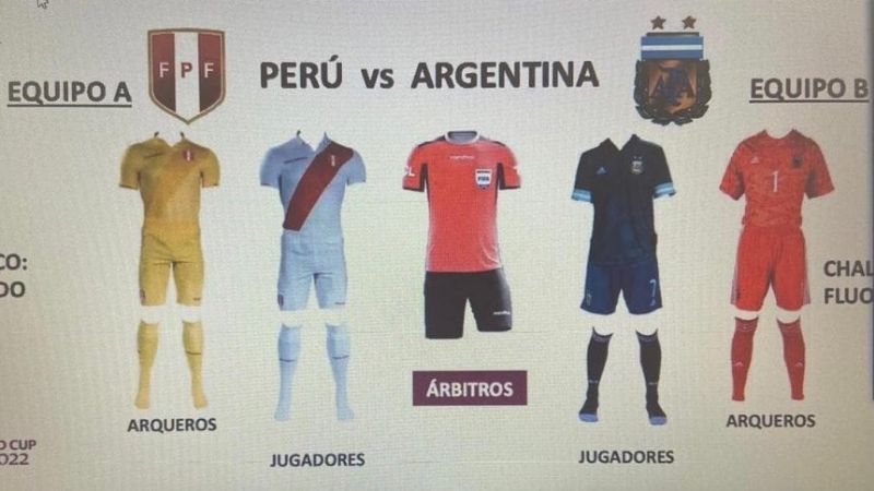 La Selección Argentina, vestida de azul ante Perú