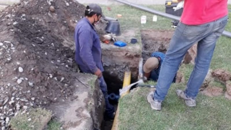 Mejoras en el sistema de riego del estadio “Bicentenario”