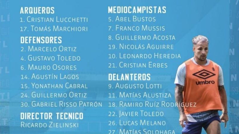 Solohaga, convocado por Atlético Tucumán ante Racing