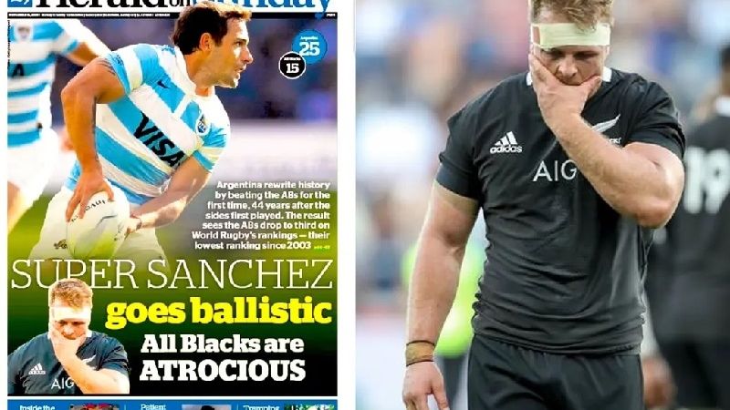 Burlas inglesas y australianas por caída de All Blacks