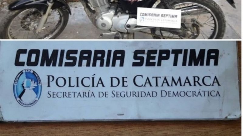Detienen a supuesto ladrón de moto