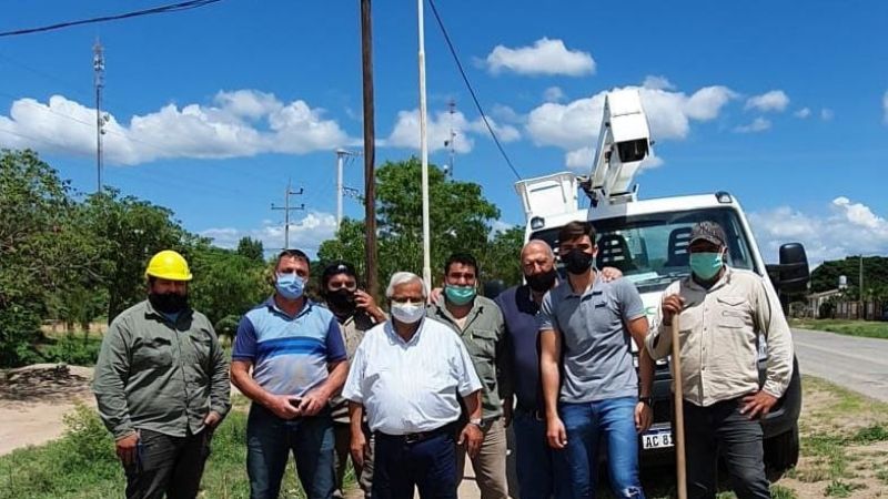 Nueva iluminación led en Ruta Provincial N°2