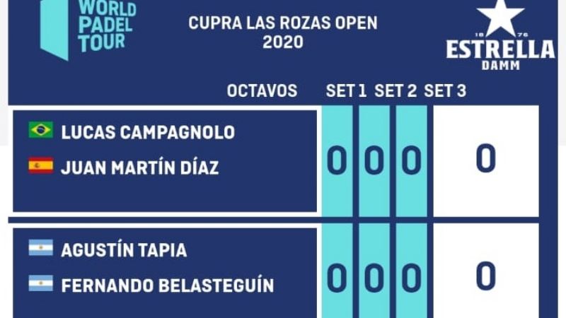 Tapia y Belasteguín se presentan en Las Rozas Open
