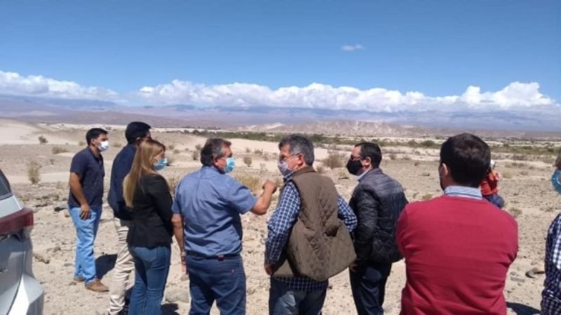 Los ministros Sarquís y Tobías recorrieron Tinogasta