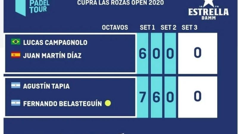 Tapia juega este viernes por los 4tos. del Open Las Rozas