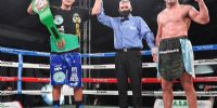 Yamil Peralta defendió con éxito su corona sudamericana, ante Marcos Karalitzky. 