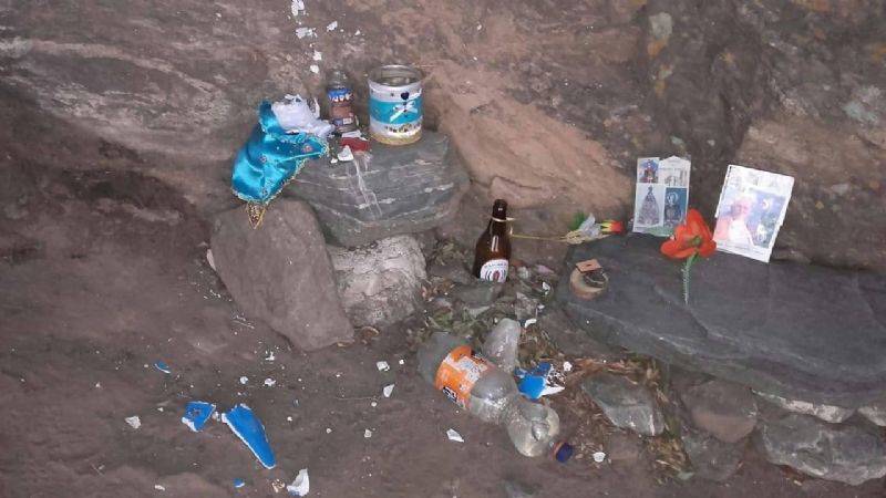 Destruyen imagen de la Virgen del Valle en El Gracián