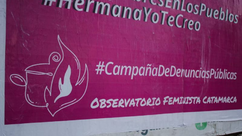 Lanzan campaña “La Justicia Catamarqueña es Patriarcal”