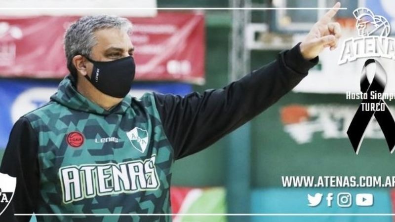 Arduh, entrenador de Atenas, murió de Covid-19