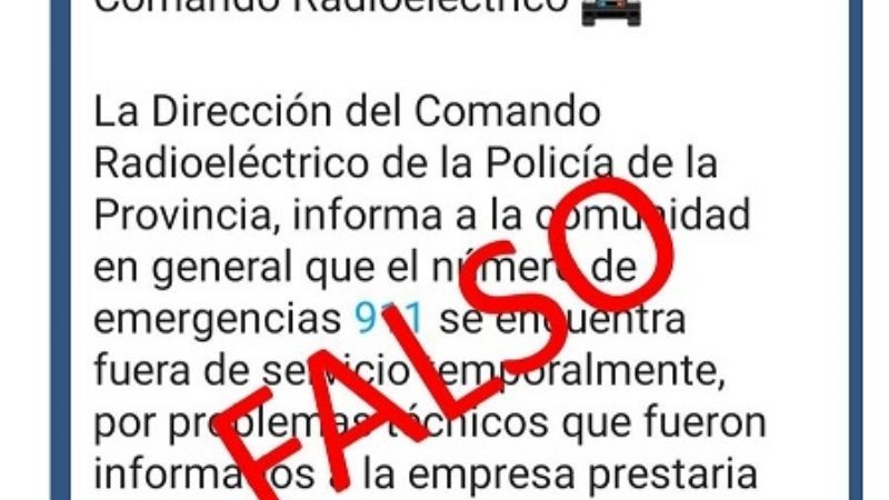 Líneas 911 y 101 funcionan con normalidad