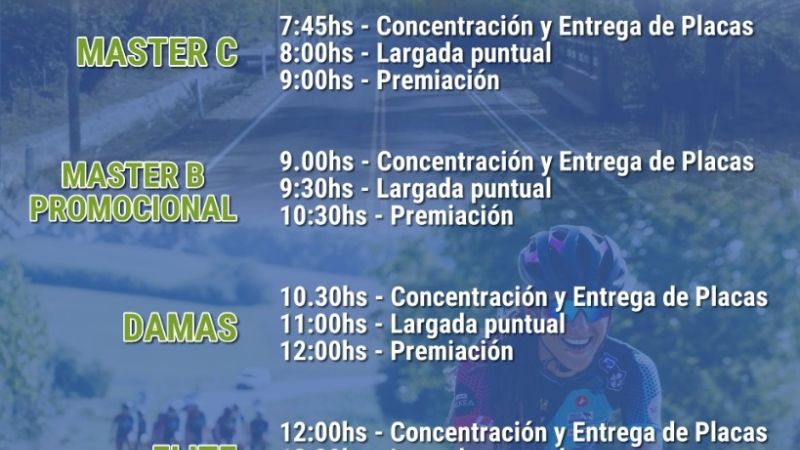 Histórico: Más de 15 damas largan el “GP Fray” de Ruta