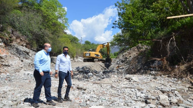 Obras de defensa para crecidas de Rio El Tala