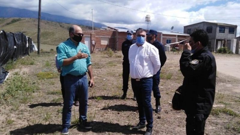 El Gobierno recuperó un barrio en Aconquija