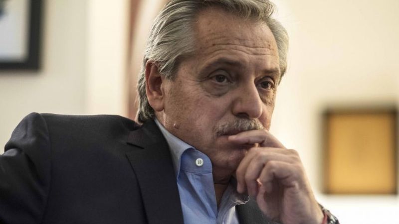 Fernández lamentó la muerte del empresario Jorge Brito