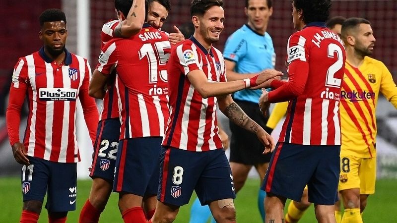 El Atlético de Simeone venció al Barcelona de Messi