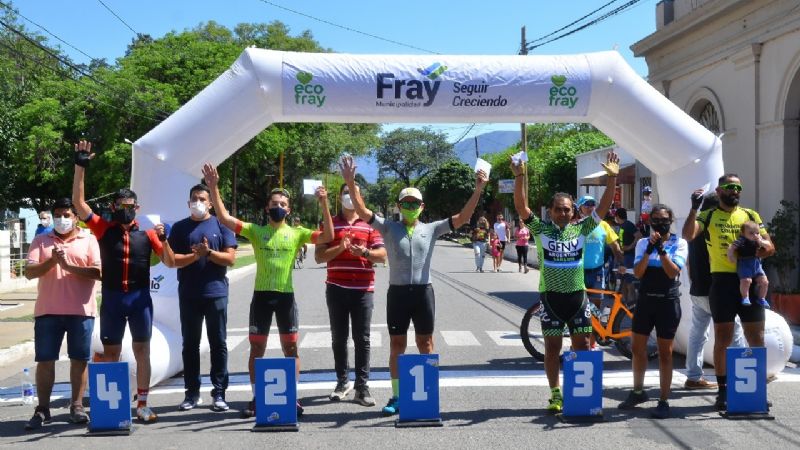 El “Búfalo” Calvimonte dominó en el “GP Fray” de Ruta