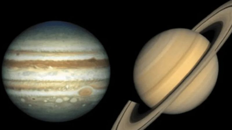 Júpiter y Saturno se verán como planeta doble, algo que no ocurre desde la Edad Media