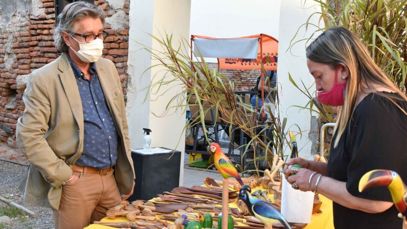 Debutó “La Casa está de Feria”, un paseo artesanal en pleno centro
