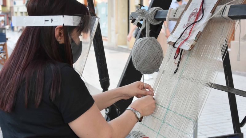 Debutó “La Casa está de Feria”, un paseo artesanal en pleno centro