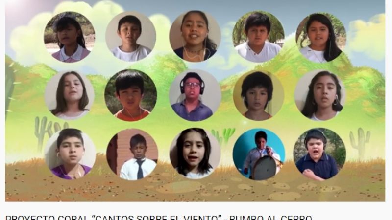 Un coro de niños y niñas de toda Catamarca para celebrar el Día de la Música