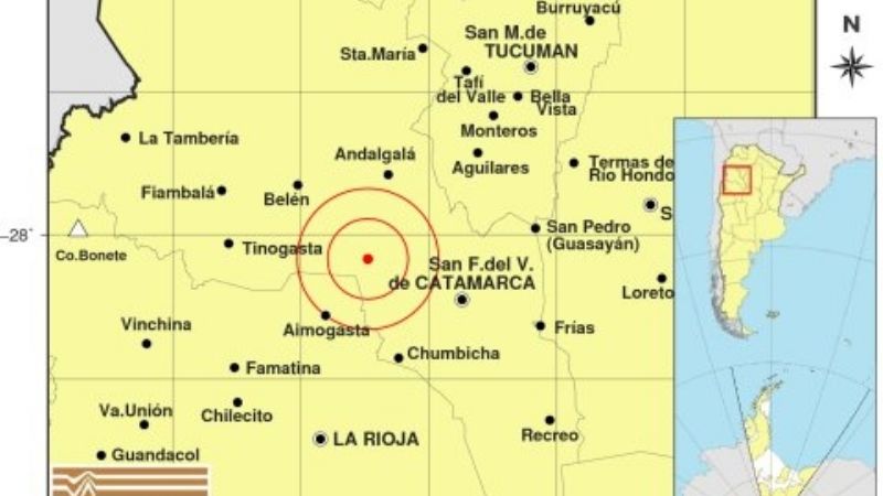 Dos temblores en las últimas horas