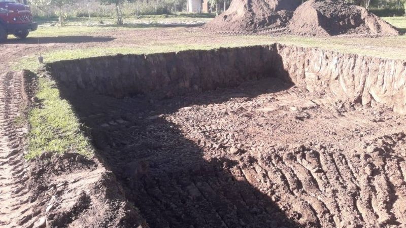 Construyen una nueva piscina en el complejo de APUNCa