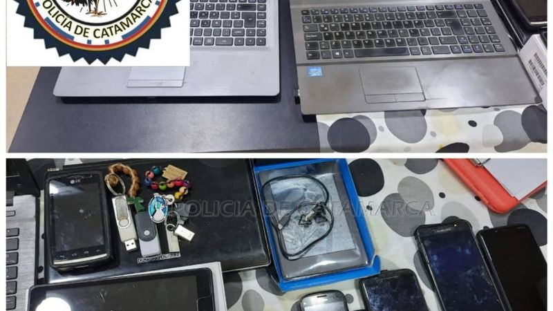 Secuestran elementos tecnológicos vinculados a un caso de grooming