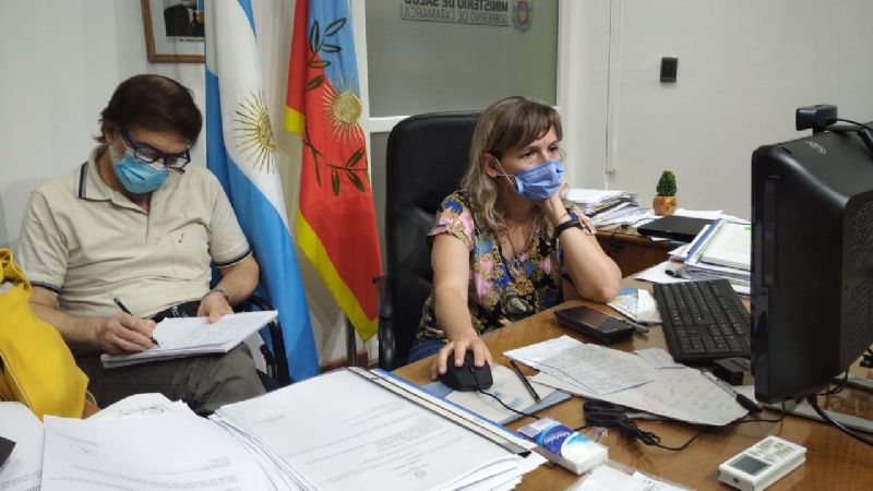 Reunión virtual de la Comisión Sanitaria