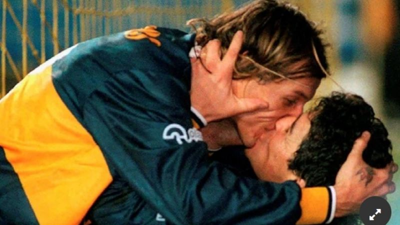 La despedida de Caniggia a su “hermano del alma”