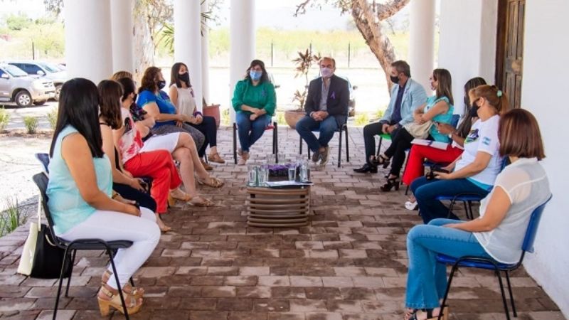 Moreno se reunió con el Consejo Provincial para la prevención de la violencia de Género