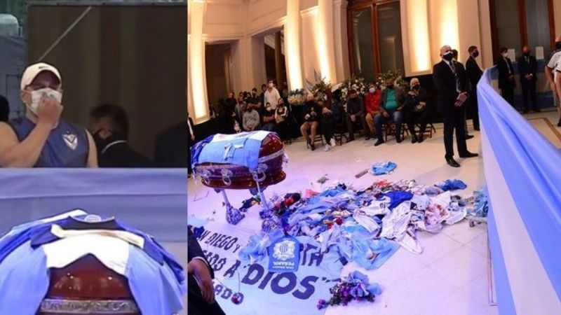 El pueblo, acongojado, despide a Maradona en Casa Rosada